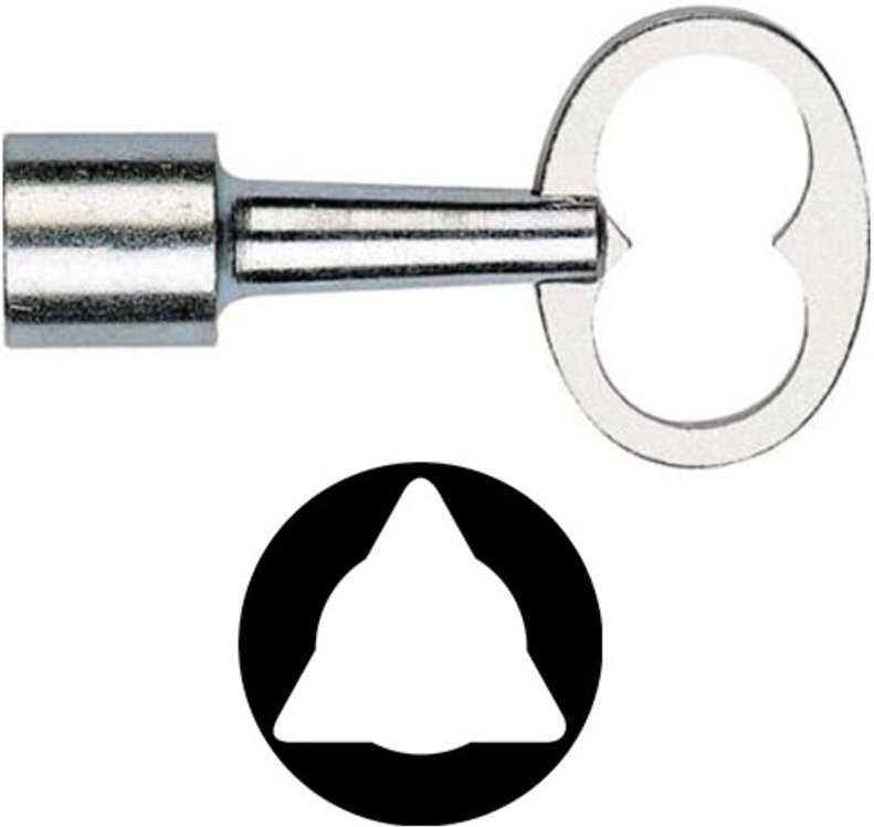 14 mm Dreikant-Feuerwehrschlüssel OUTIFRANCE