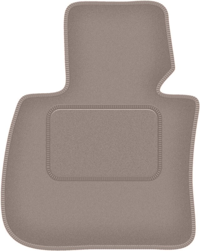 Fahrermatte beige für: BMW X1 F48 FL SUV (2015-)