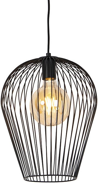 Design Hängelampe schwarz - Wire Ario