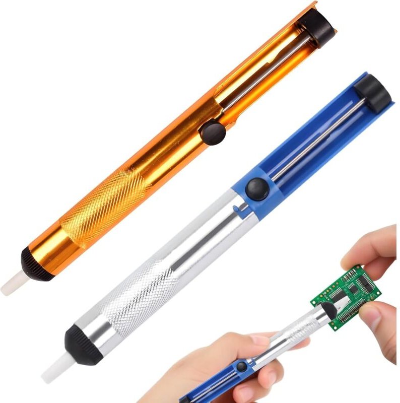 2-teilige Entlötpumpe, unverzichtbares Zubehör für professionelle Löter, Entlötpumpe, professionelle Entlötpumpe, zum Ab...