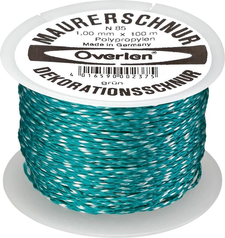 Maurerschnur PP 1,0mm 100m grün Overmann