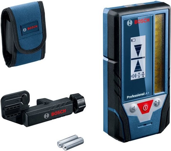 Bosch Professional - Bosch Laser-Empfänger lr 7 Professional im Set Systemzubehör inkl. Halterung
