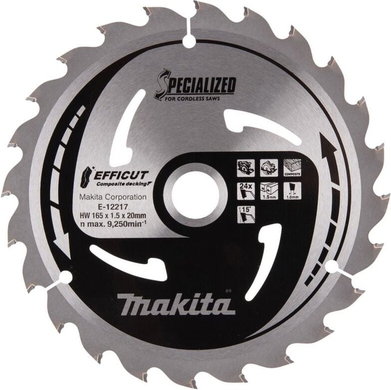 Efficut Sägeb.165x20x24Z - Makita