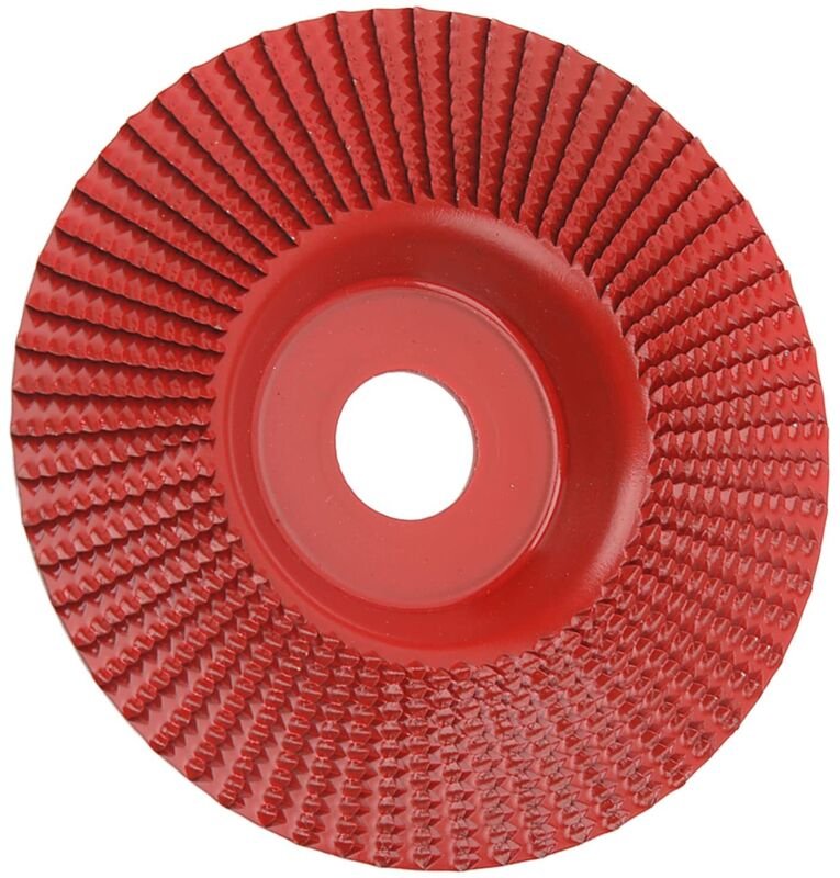 Formscheibe, Schneidzähne, Schnitzscheibe, perfekt geeignet und hochleistungsfähig zum Polieren von Rot
