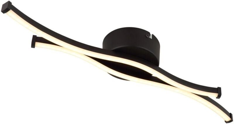 Globo - deckenleuchte - BOYD - schwarz - metall - LED - 67336-12