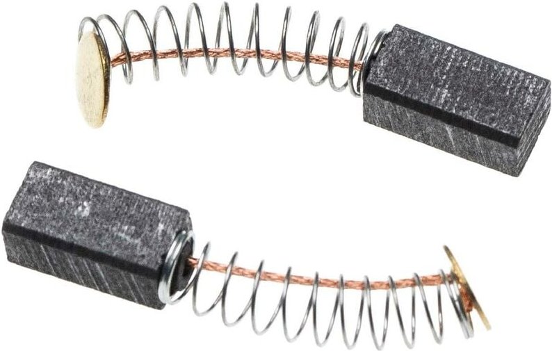 Vhbw - 2x Kohlebürste Motorkohle Schleifkohle 12 x 6 x 5mm Ersatz für Hitachi 999-054 für Elektrowerkzeug