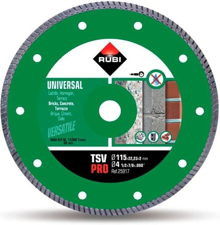 Rubi - Diamantscheibe tsv 115 pro 25917