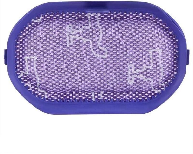 Vorfilterzubehör für Roboterstaubsauger. Kompatibel mit Dyson DC45 D30 DC31 DC34 DC35. (Farbe: Lila, Größe: 158 × 100 mm...