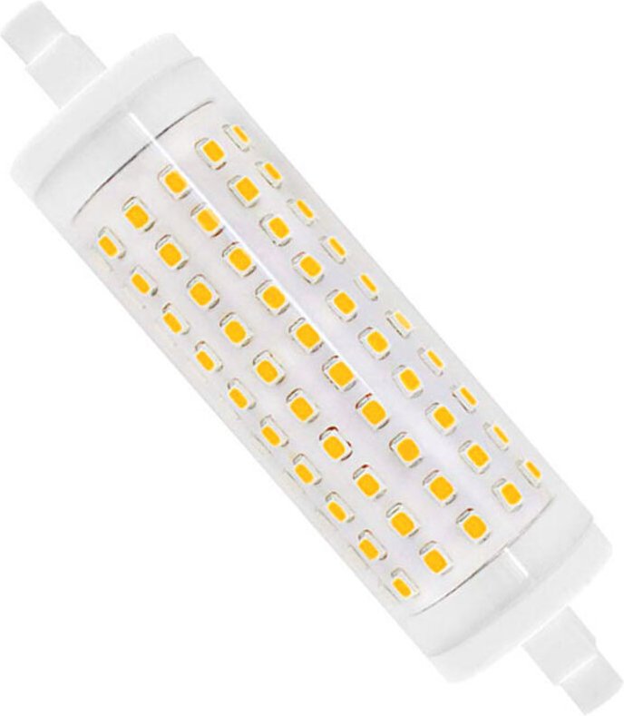 R7S LED-Lampe, 118 mm, 15 W, dimmbar, warmweiß 3000 K, 220 V Wechselstrom