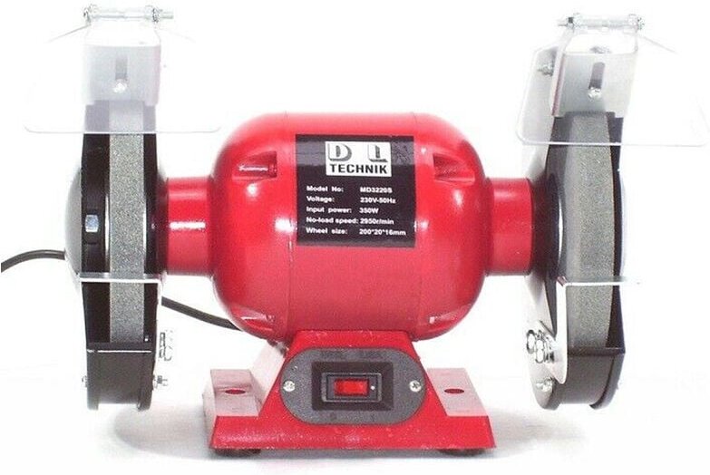 Thumbnail - Apex - Doppelschleifer 200 mm Doppelschleifmaschine Schleifmaschine Schleifbock 56080