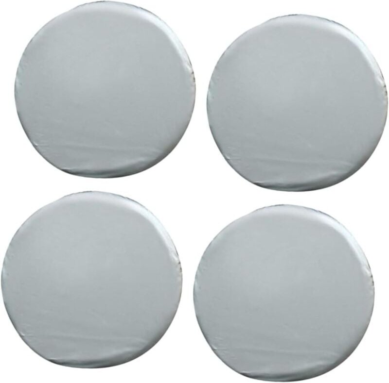 Sollbry - 4 Stück Ersatzreifenabdeckung, Universalrad, Reifenabdeckung, Universalradabdeckung, wetterfeste Reifenabdecku...