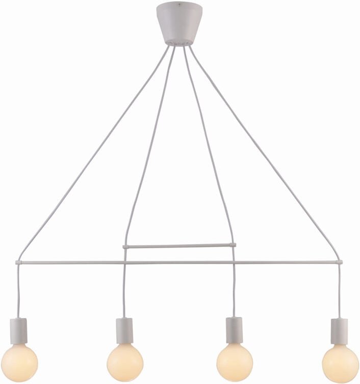 Candellux ALTO 34-70906 weißer Kronleuchter