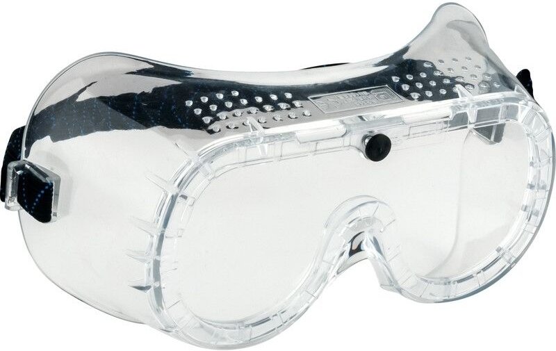 Thumbnail - Direktbelüftete farblose Brille-Maske