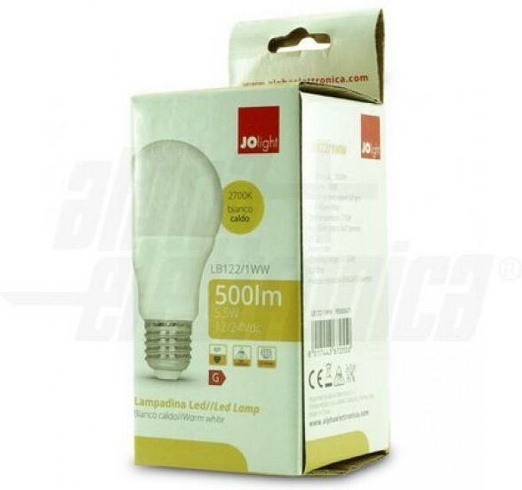 Alpha Elettronica - Alpha electronic lb122/1ww led-glühbirne - e27 sockel warmweiß 2700k