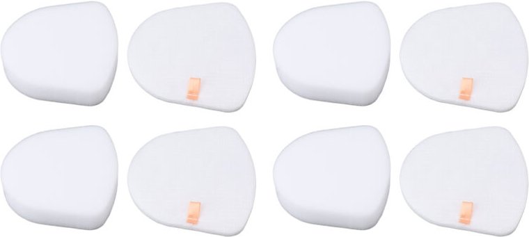 Set mit 4 Schaumstoff- und Filzfiltern für den Shark ZU560 XHEPA560 Staubsauger – waschbar, aus Baumwolle