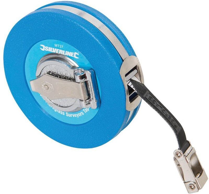 Glasfaserbandmaß 10 m x 13 mm