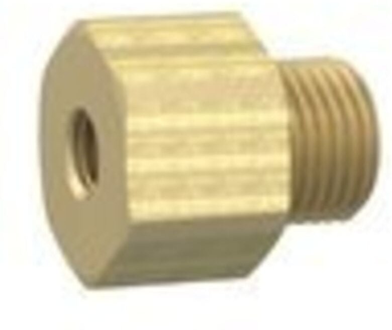 Reduziernippel lang, M5 a., g 1/8 i., sw 14, Messing - Riegler