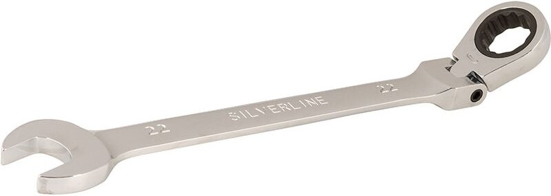 Ring-Maul-Ratschenschlüssel mit Gelenk 22 mm