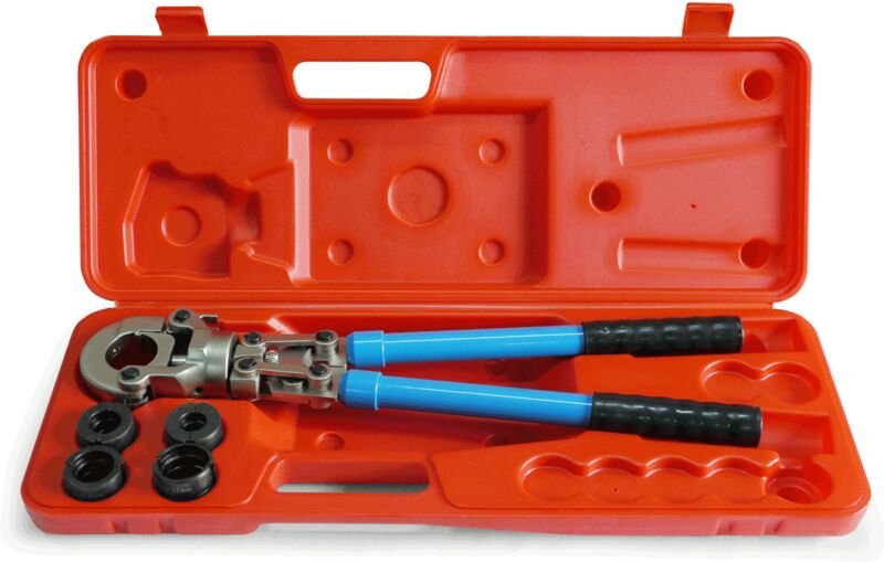 Thumbnail - Pipetec - Pressfitting Zange th Kontur Profil 16-32 mm Presszange