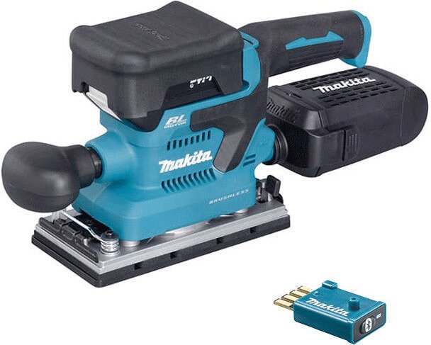 18V Schwingschleifer Ø93x185 mm Bluetooth aws Makita ohne Akku - DBO381ZU