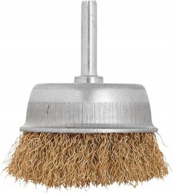Messingdraht-Frontbürste 60mm mit Stift