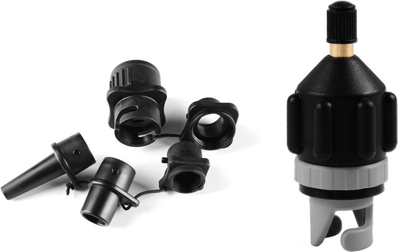 BEBUSINGOTO Kajakpumpenadapter, Aufblasdüse, Kompressorzubehör, Aufblasgerät für aufblasbare SUP-Paddleboards, aufblasba...