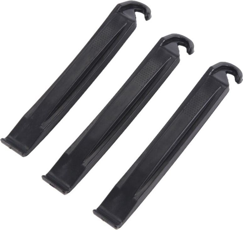 Abnehmbares Fahrrad Rad Reifenheber Reparatur Werkzeug Gehaerteter Qualitaets-Kunststoff Schwarz