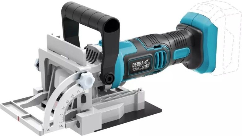 DEDRA - 18V Akku-Laminiergerät: Präziser Schnitt, Tiefeneinstellung
