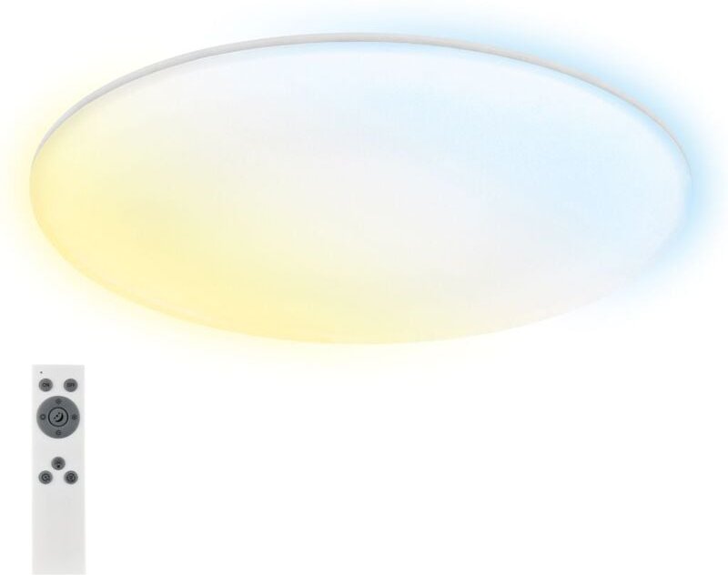 Briloner - led Deckenlampe led Deckenleuchte Badlampe Fernbedienung cct Dimmbar Bad