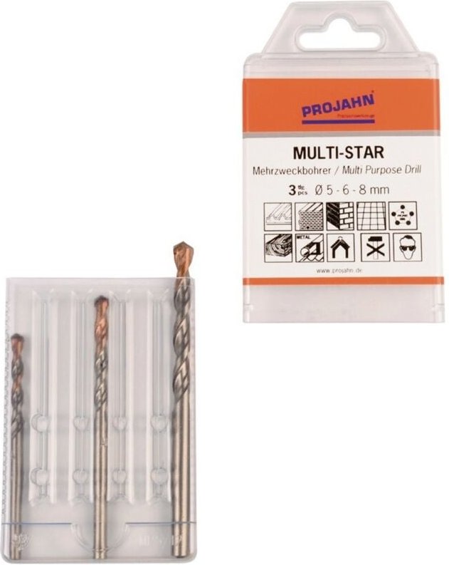 Projahn Multistar Satz 3-tlg. 5, 6, 8 mm
