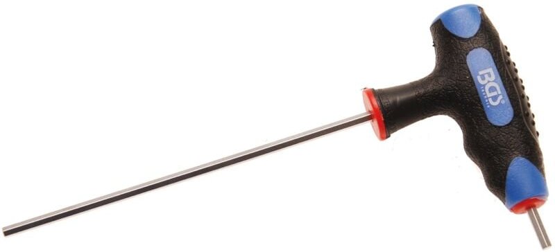 Schraubendreher mit T-Griff und seitlicher Klinge Innensechskant 3 mm