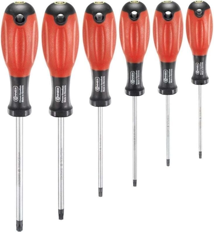 Schraubendrehersatz 6 teilig Schraubenzieher Satz - Connex