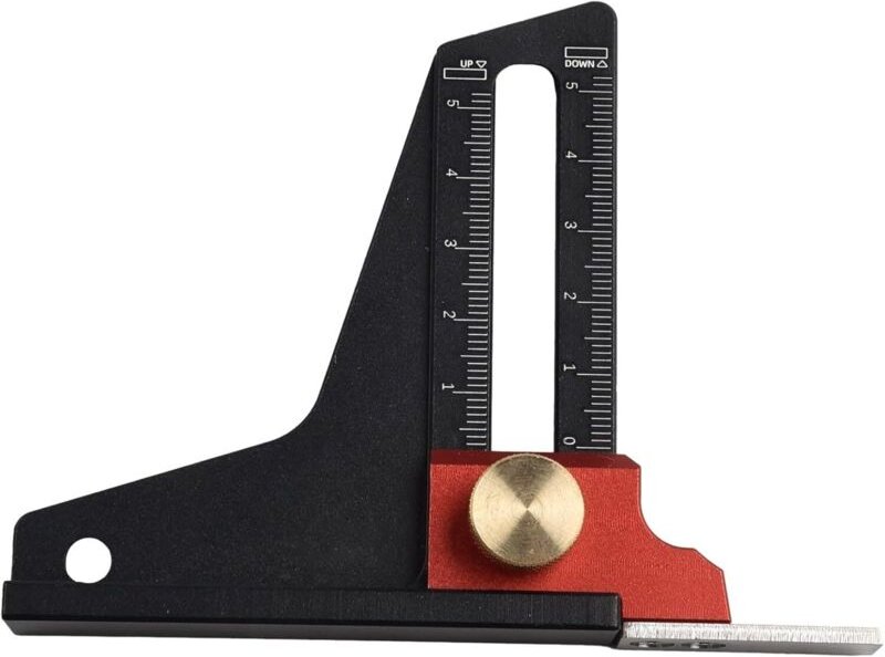 Tiefenmesser, Profiltiefenmesser, digitaler Tiefenmesser, Höhen- und Tiefenmessgerät für Rasenmäher, Fräse zur Maschinen...