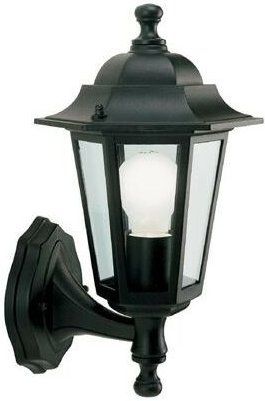 Sechskantige applique lampara modell 60w schwarz farbe 947/06