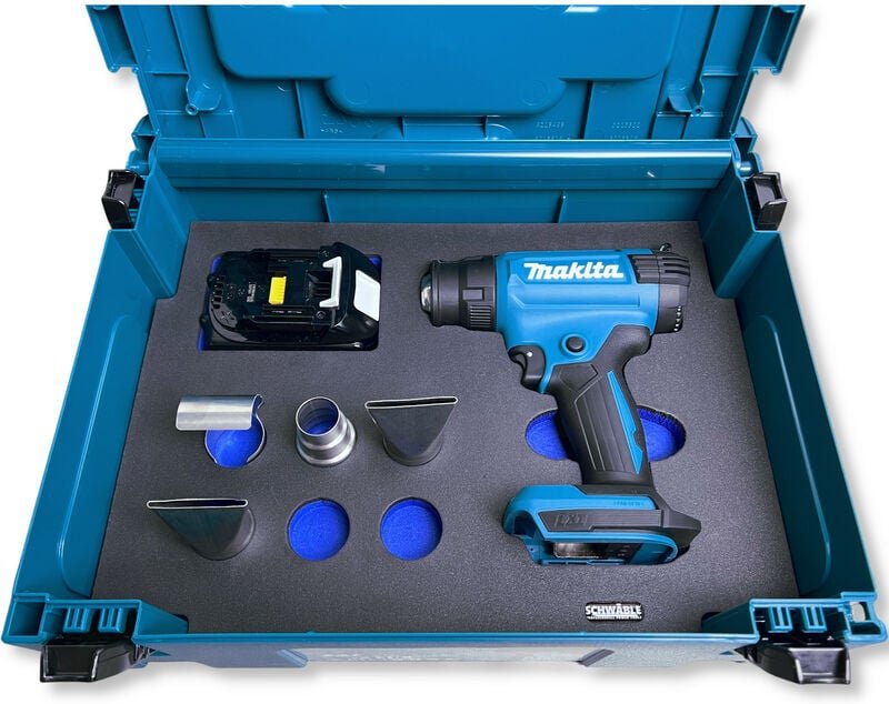 Schaumeinlage Schaumstoffeinlage für Makita Heißluftgebläse DHG181 - Schwäble