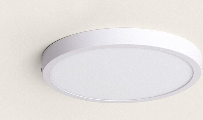 Efectoled - LED-Deckenleuchte 24W Rund Superslim Wählbar cct Ø280 mm Wählbar (Warm-Neutral-Kalt)