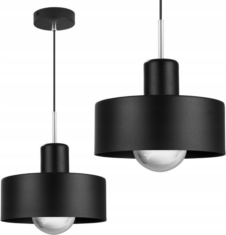 Moderne Deckenhängelampe, Metall-Lampenschirm