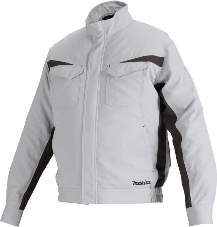 Thumbnail - Akku-Klimajacke Workwear inkl. Akku BL1850B Gr. 3XL grau - Makita