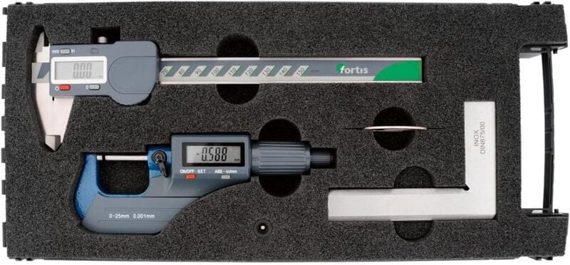 Fortis Messzeug-Satz 3-teilig digital