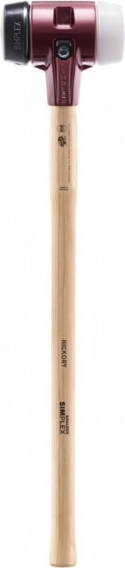 Halder - simplex Vorschlaghammer ø 100mm Stahlgussgehäuse Hickorystiel 3027.100