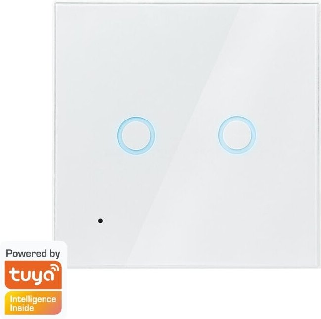 LOGILINK Wi-Fi Smart Wandschalter SH0112, 2-fach