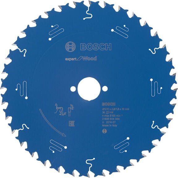 Kreissägeblatt Expert for Wood, 235 x 30 x 2,8 mm, 36