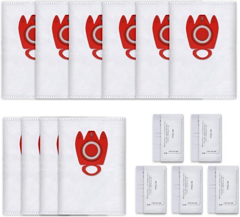 10 Staubsaugerbeutel für Miele FJM 3D, Staubsaugerbeutel für Compact C1 C2 Complete C1 Serie S2 S3 S4 S5 S6 S7 (10 Staub...