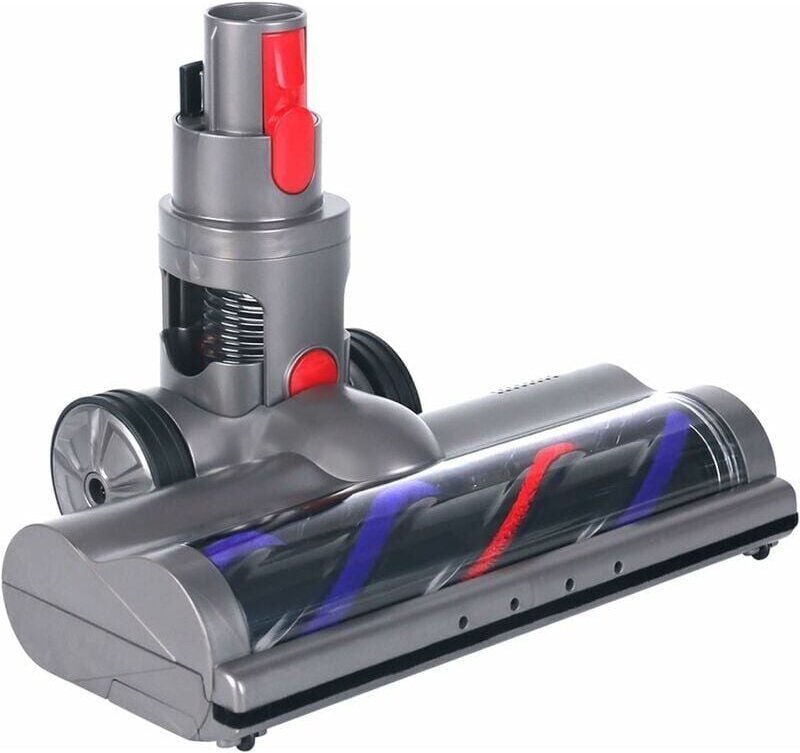 Brosse Compatible avec Dyson V7 V8 V10 V11 V15, Tête de Brosse Turbo à Entraînement Direct avec 4 Lumières led pour Sols...