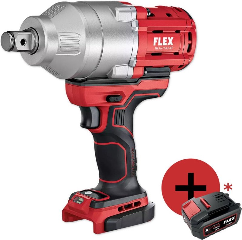 Flex - Akku-Schlagschrauber 18V 1680Nm iw 3/4' 18.0-EC c 492612
