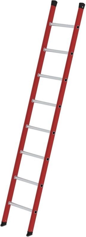 Sprossen-Anlegeleiter GFK/Alu ohne Traverse 8 Sprossen - 035008 - Günzburger Steigtechnik