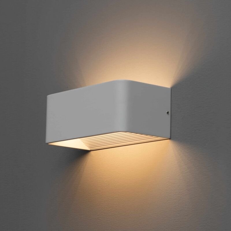 Wandleuchte led Design Rechteck 6x1W - 20cm - Quadra