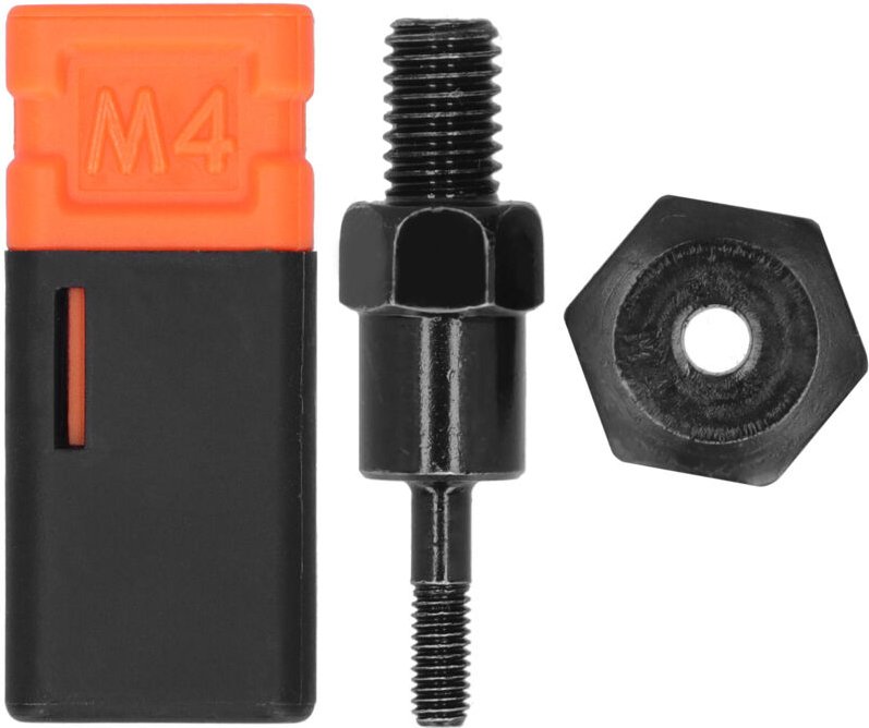 Zoternen - Nietmutternpistolenkopf, Handnietspitze, legierter Stahl, Gewindedorn, Industriebedarf, M4