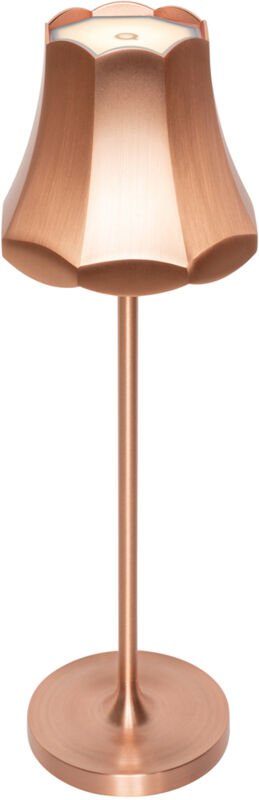 Retro-Tischleuchte Kupfer wiederaufladbar IP44 - Granny
