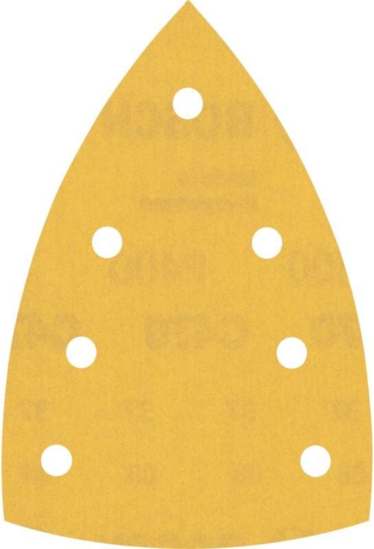 Expert C470 Schleifpapier mit 7 Löchern für Multischleifer, 100 x 150 mm, g 400, 10 Stück - Bosch